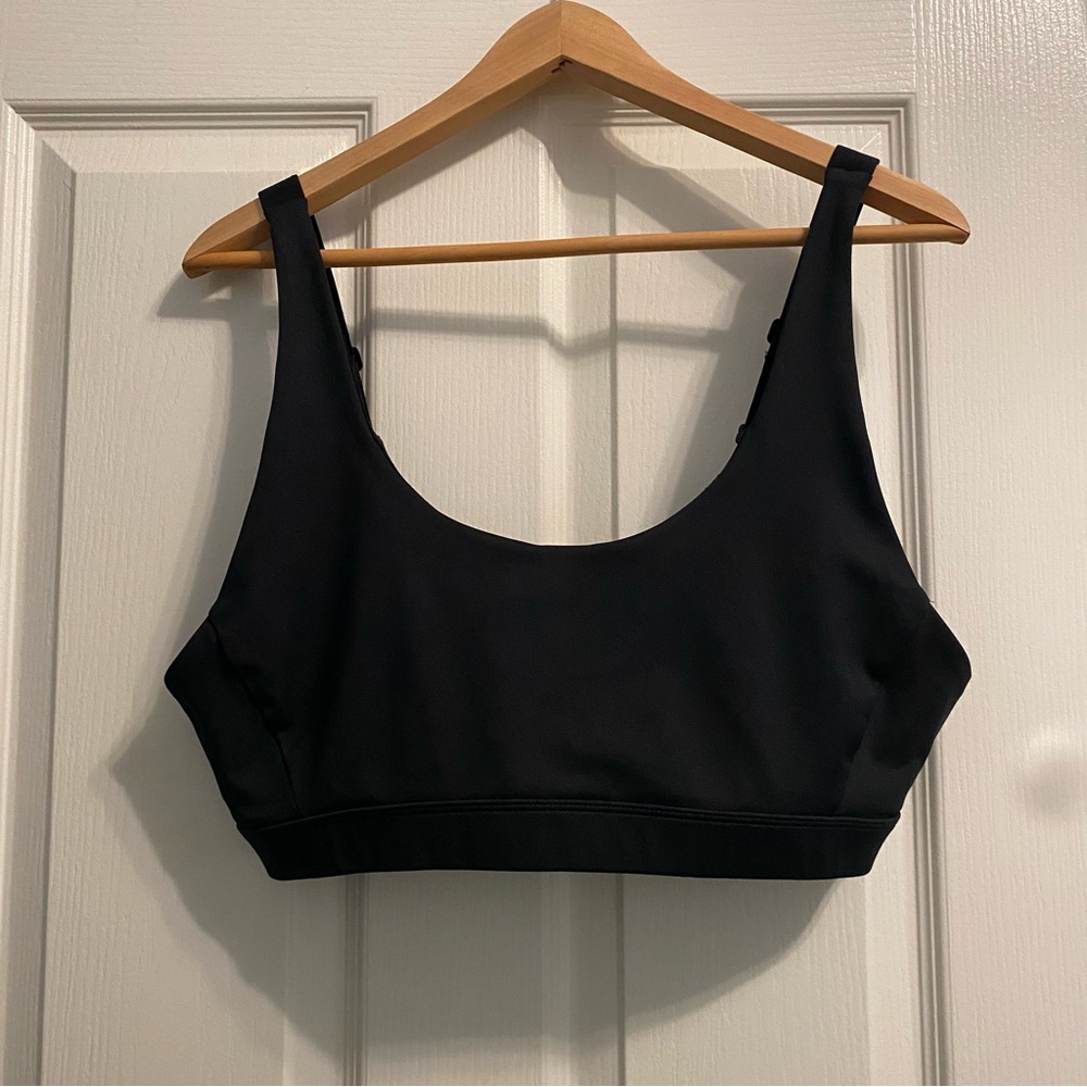 Lole Women’s Sports Bra - Black and Unlined - Yoga, Workout, Athletic - Size XL